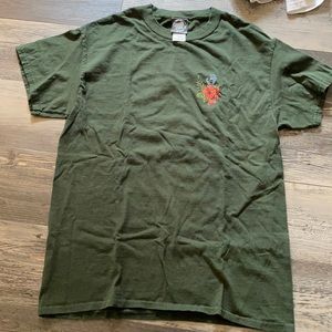 santa cruz dark green shirt